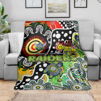 Raiders NRL Celebrating 50 Years of Naidoc Blanket NAIDOC Week 2025 Aboriginal