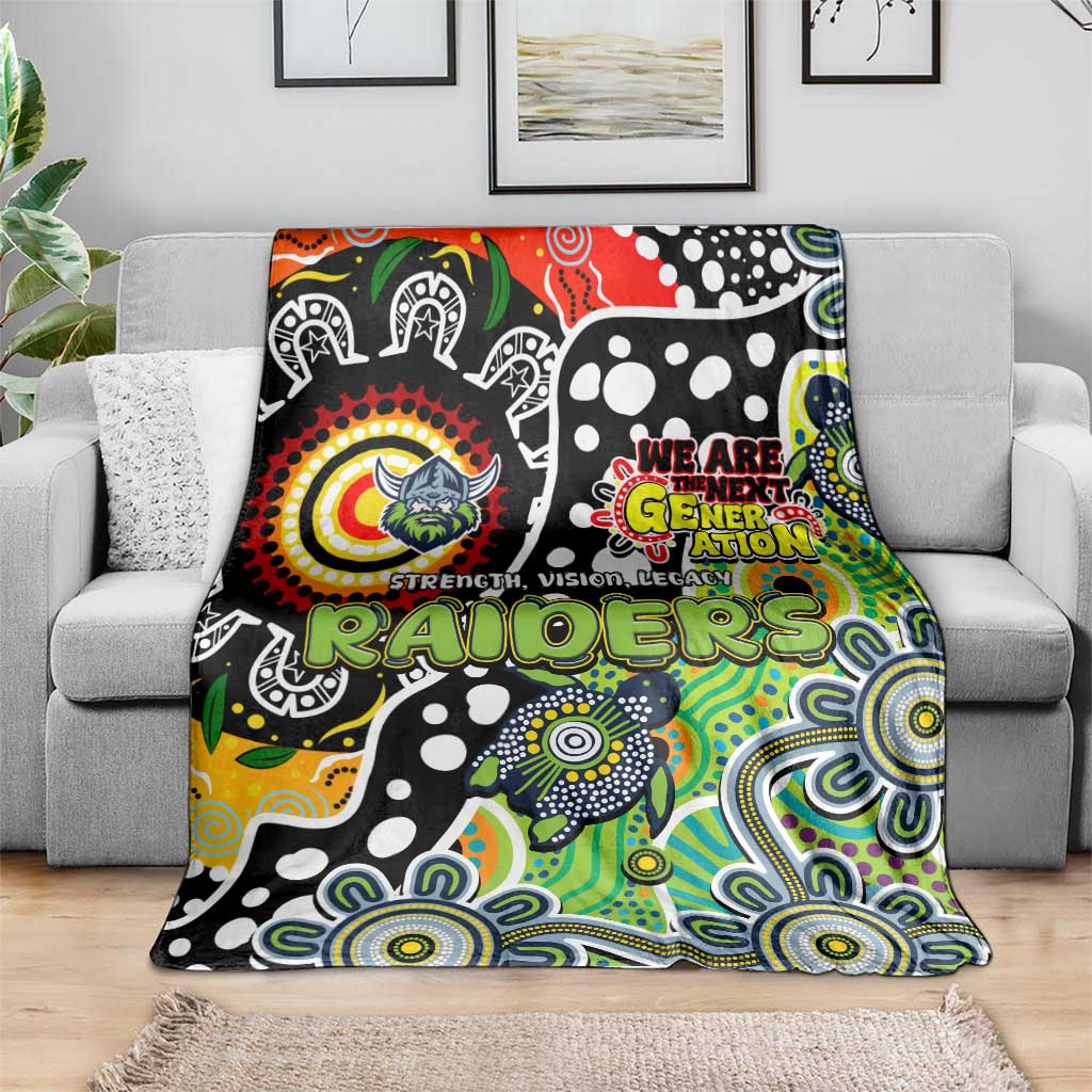 Raiders NRL Celebrating 50 Years of Naidoc Blanket NAIDOC Week 2025 Aboriginal