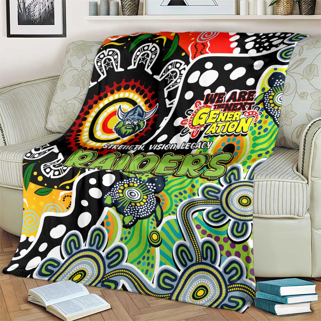 Raiders NRL Celebrating 50 Years of Naidoc Blanket NAIDOC Week 2025 Aboriginal