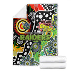 Raiders NRL Celebrating 50 Years of Naidoc Blanket NAIDOC Week 2025 Aboriginal