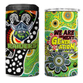 Raiders NRL Celebrating 50 Years of Naidoc 4 in 1 Can Cooler Tumbler NAIDOC Week 2025 Aboriginal
