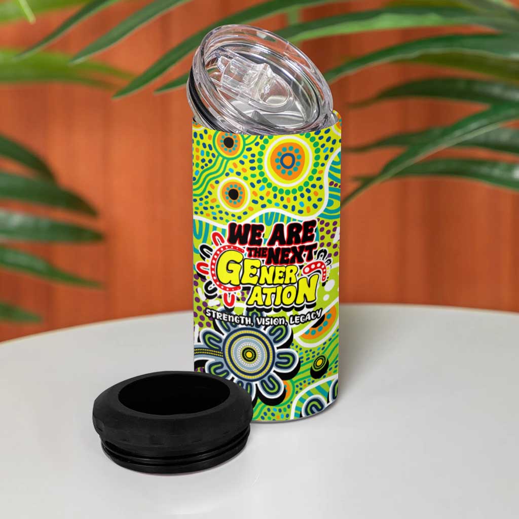 Raiders NRL Celebrating 50 Years of Naidoc 4 in 1 Can Cooler Tumbler NAIDOC Week 2025 Aboriginal