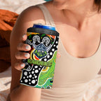 Raiders NRL Celebrating 50 Years of Naidoc 4 in 1 Can Cooler Tumbler NAIDOC Week 2025 Aboriginal