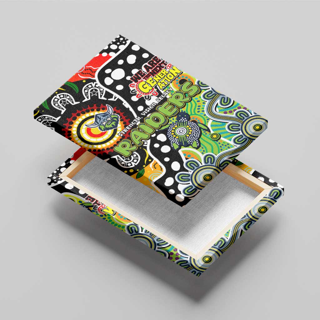 Raiders NRL Celebrating 50 Years of Naidoc Canvas Wall Art NAIDOC Week 2025 Aboriginal