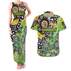 Personalised Raiders NRL Celebrating 50 Years of Naidoc Couples Matching Tank Maxi Dress and Hawaiian Shirt NAIDOC Week 2025 Aboriginal
