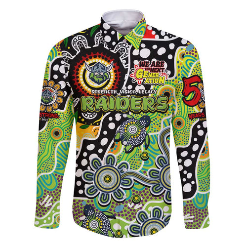 Personalised Raiders NRL Celebrating 50 Years of Naidoc Family Matching Mermaid Dress and Hawaiian Shirt NAIDOC Week 2025 Aboriginal