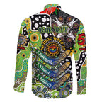 Personalised Raiders NRL Celebrating 50 Years of Naidoc Family Matching Summer Maxi Dress and Hawaiian Shirt NAIDOC Week 2025 Aboriginal