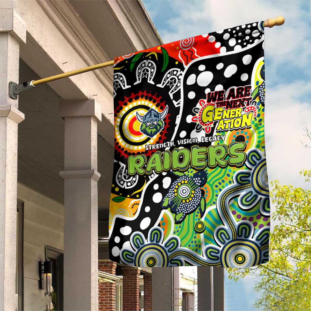Raiders NRL Celebrating 50 Years of Naidoc Garden Flag NAIDOC Week 2025 Aboriginal