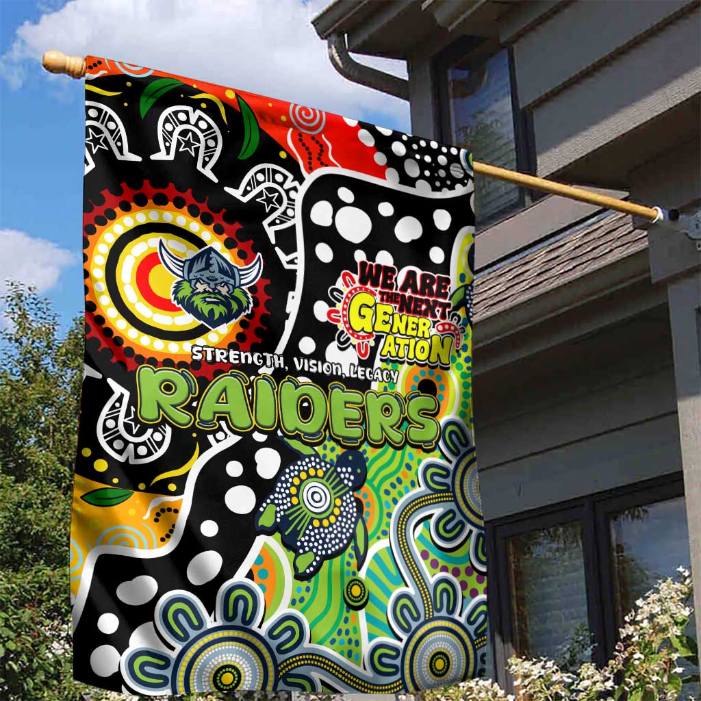 Raiders NRL Celebrating 50 Years of Naidoc Garden Flag NAIDOC Week 2025 Aboriginal