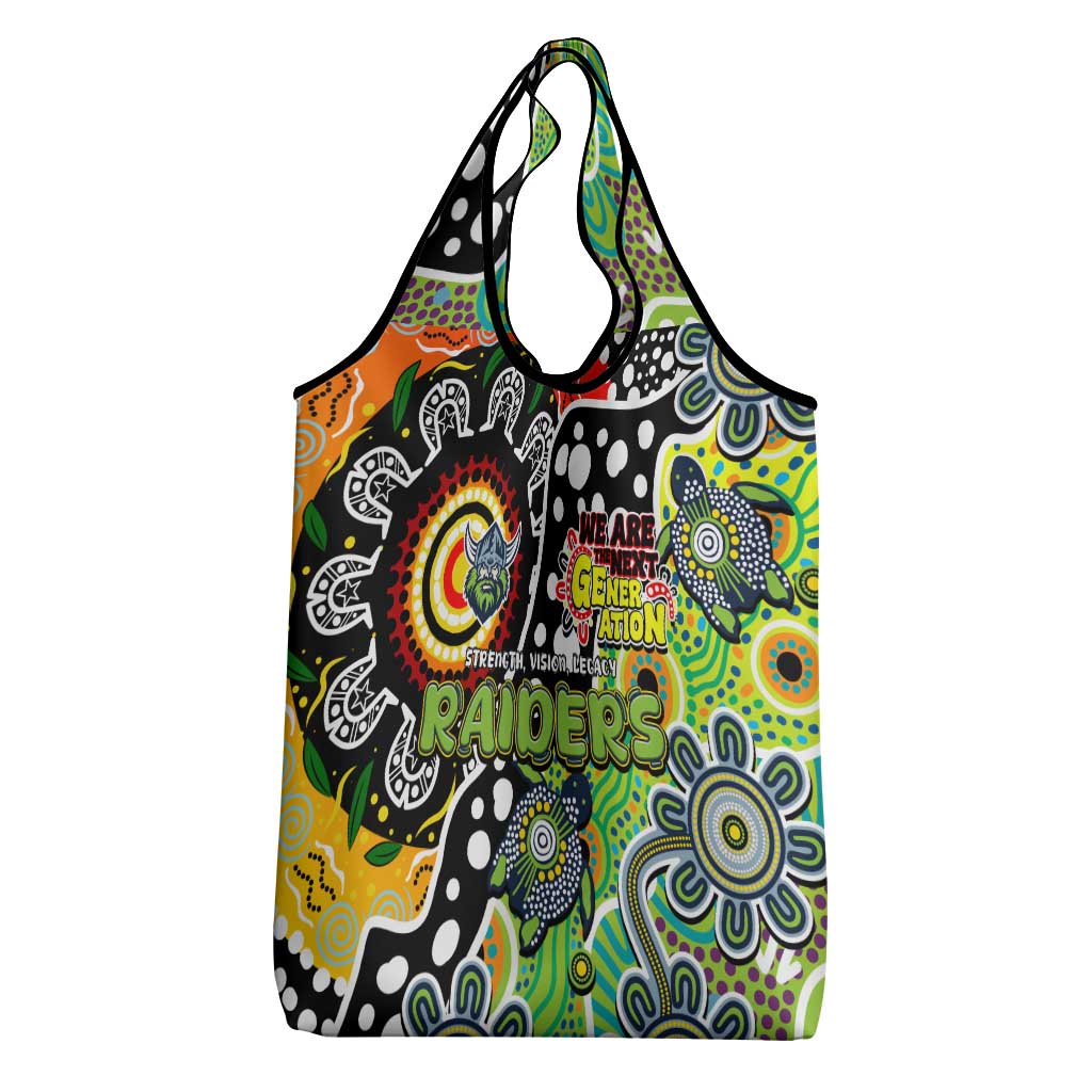 Raiders NRL Celebrating 50 Years of Naidoc Grocery Bag NAIDOC Week 2025 Aboriginal