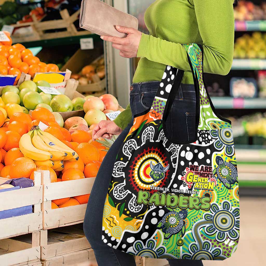Raiders NRL Celebrating 50 Years of Naidoc Grocery Bag NAIDOC Week 2025 Aboriginal