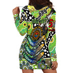 Personalised Raiders NRL Celebrating 50 Years of Naidoc Hoodie Dress NAIDOC Week 2025 Aboriginal