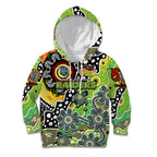 Personalised Raiders NRL Celebrating 50 Years of Naidoc Kid Hoodie NAIDOC Week 2025 Aboriginal