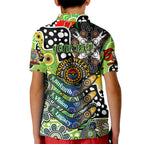 Personalised Raiders NRL Celebrating 50 Years of Naidoc Kid Polo Shirt NAIDOC Week 2025 Aboriginal