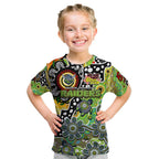 Personalised Raiders NRL Celebrating 50 Years of Naidoc Kid T Shirt NAIDOC Week 2025 Aboriginal