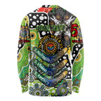Personalised Raiders NRL Celebrating 50 Years of Naidoc Long Sleeve Shirt NAIDOC Week 2025 Aboriginal