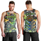 Personalised Raiders NRL Celebrating 50 Years of Naidoc Men Tank Top NAIDOC Week 2025 Aboriginal