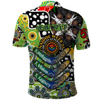 Personalised Raiders NRL Celebrating 50 Years of Naidoc Polo Shirt NAIDOC Week 2025 Aboriginal