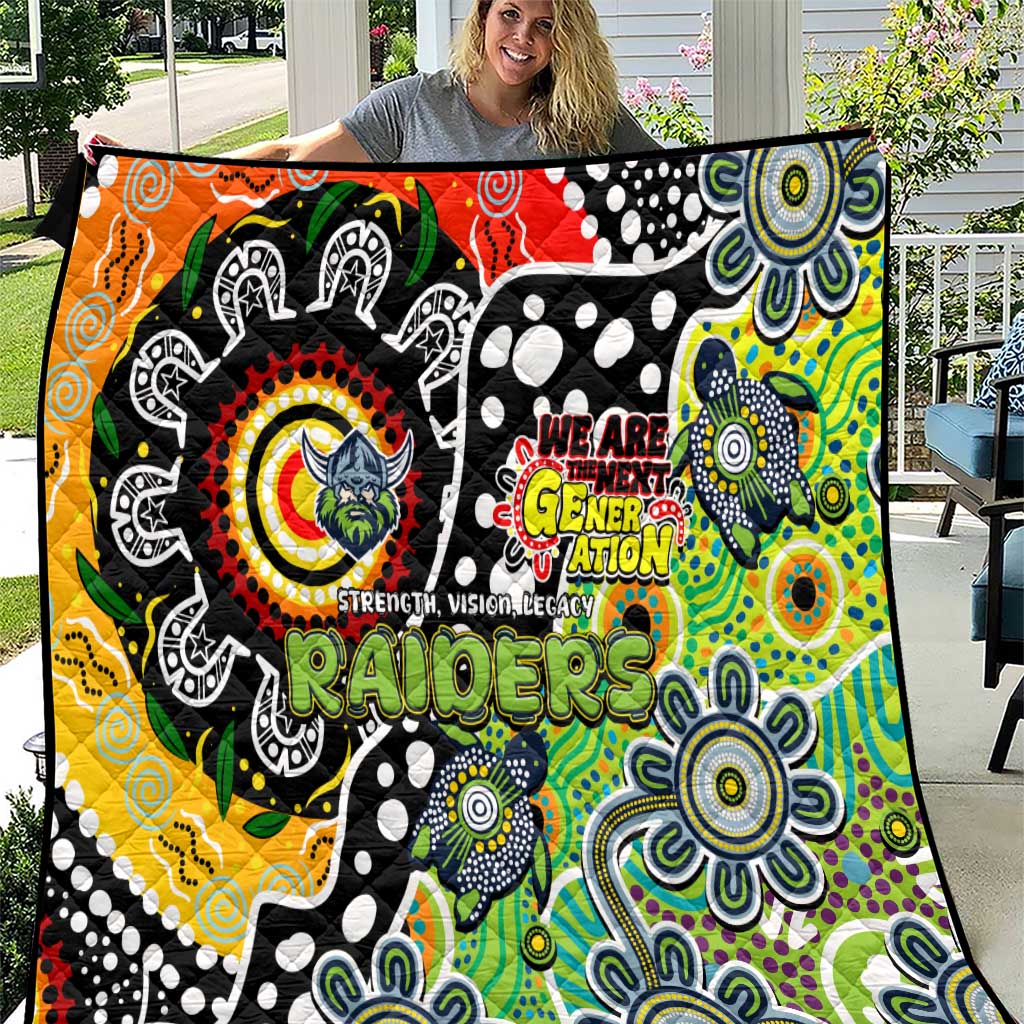Raiders NRL Celebrating 50 Years of Naidoc Quilt NAIDOC Week 2025 Aboriginal