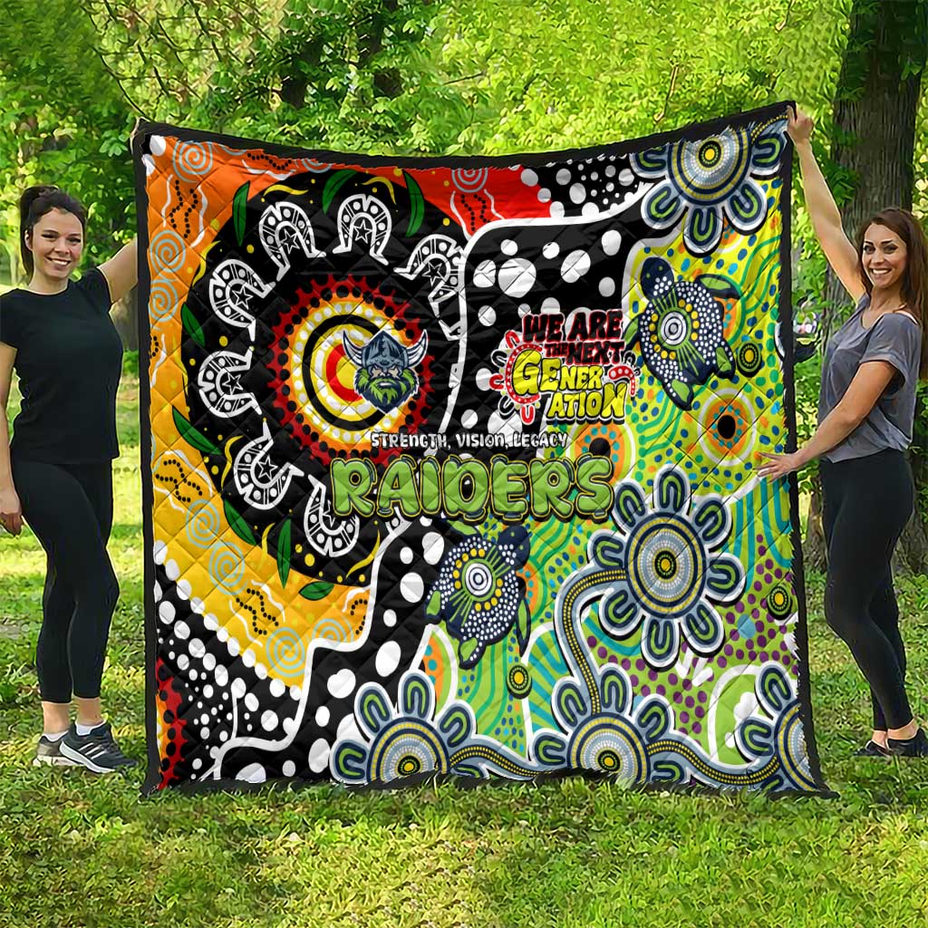 Raiders NRL Celebrating 50 Years of Naidoc Quilt NAIDOC Week 2025 Aboriginal