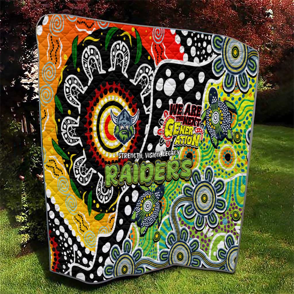 Raiders NRL Celebrating 50 Years of Naidoc Quilt NAIDOC Week 2025 Aboriginal