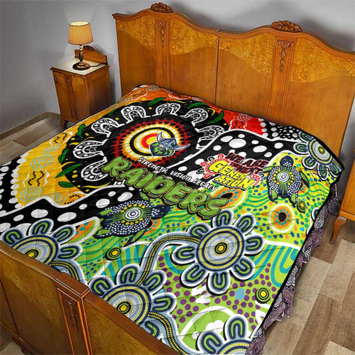 Raiders NRL Celebrating 50 Years of Naidoc Quilt NAIDOC Week 2025 Aboriginal