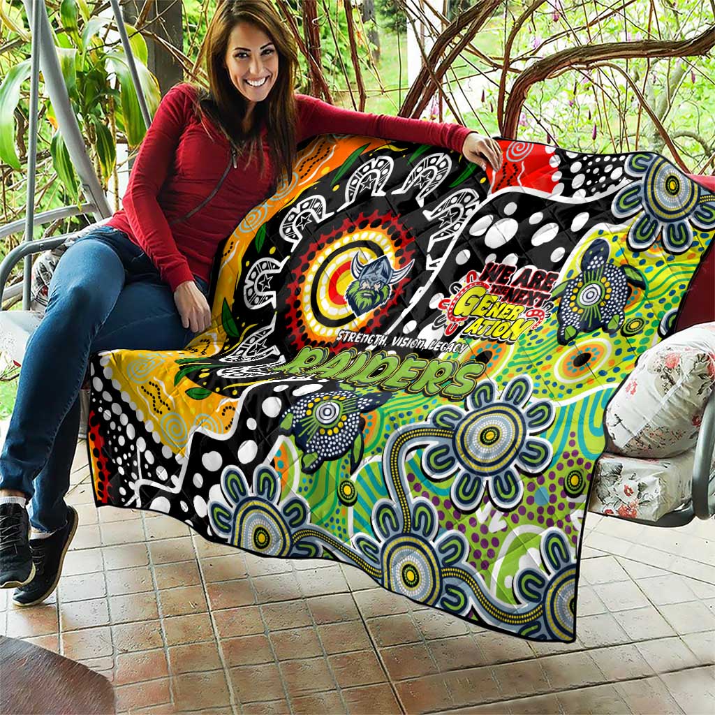Raiders NRL Celebrating 50 Years of Naidoc Quilt NAIDOC Week 2025 Aboriginal