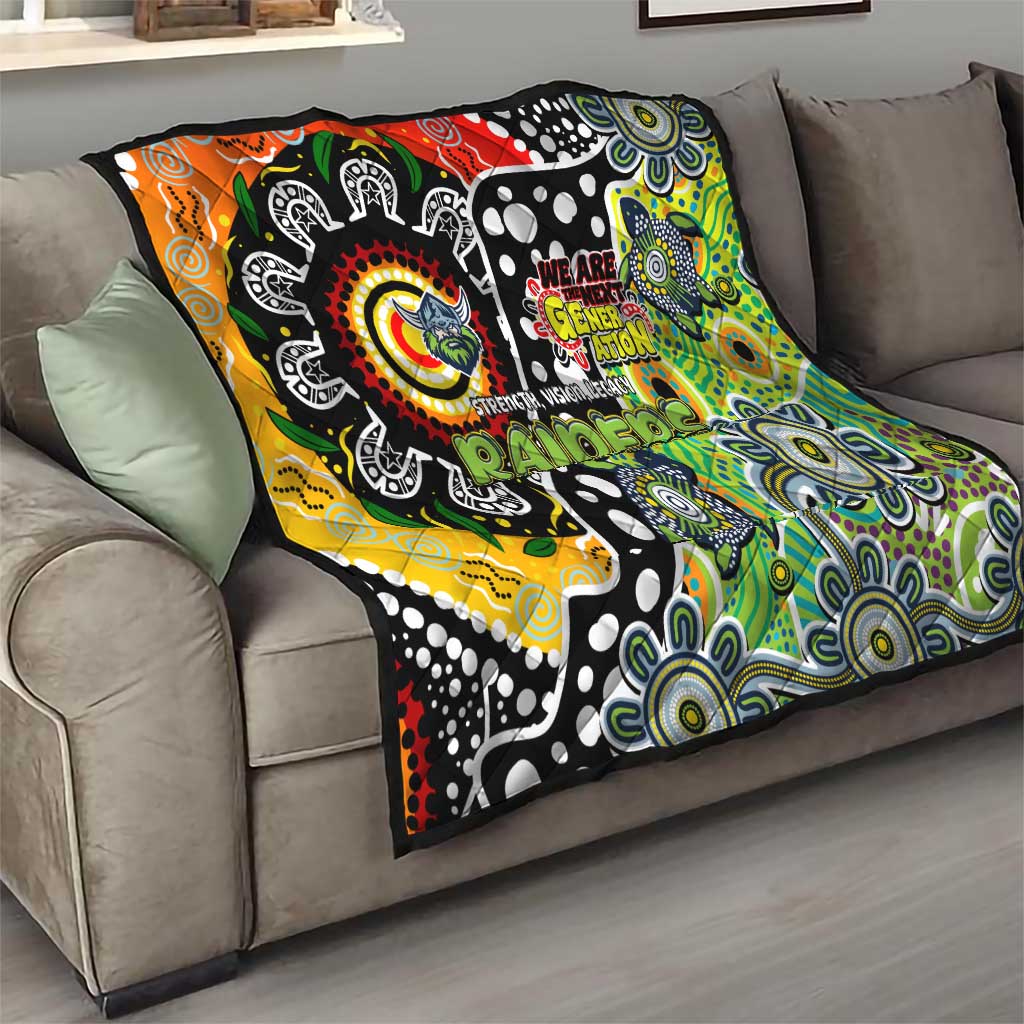 Raiders NRL Celebrating 50 Years of Naidoc Quilt NAIDOC Week 2025 Aboriginal
