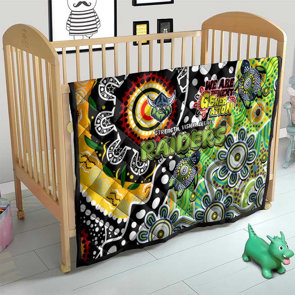 Raiders NRL Celebrating 50 Years of Naidoc Quilt NAIDOC Week 2025 Aboriginal