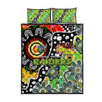 Raiders NRL Celebrating 50 Years of Naidoc Quilt Bed Set NAIDOC Week 2025 Aboriginal