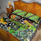 Raiders NRL Celebrating 50 Years of Naidoc Quilt Bed Set NAIDOC Week 2025 Aboriginal