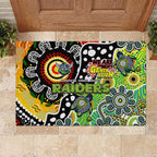 Raiders NRL Celebrating 50 Years of Naidoc Rubber Doormat NAIDOC Week 2025 Aboriginal