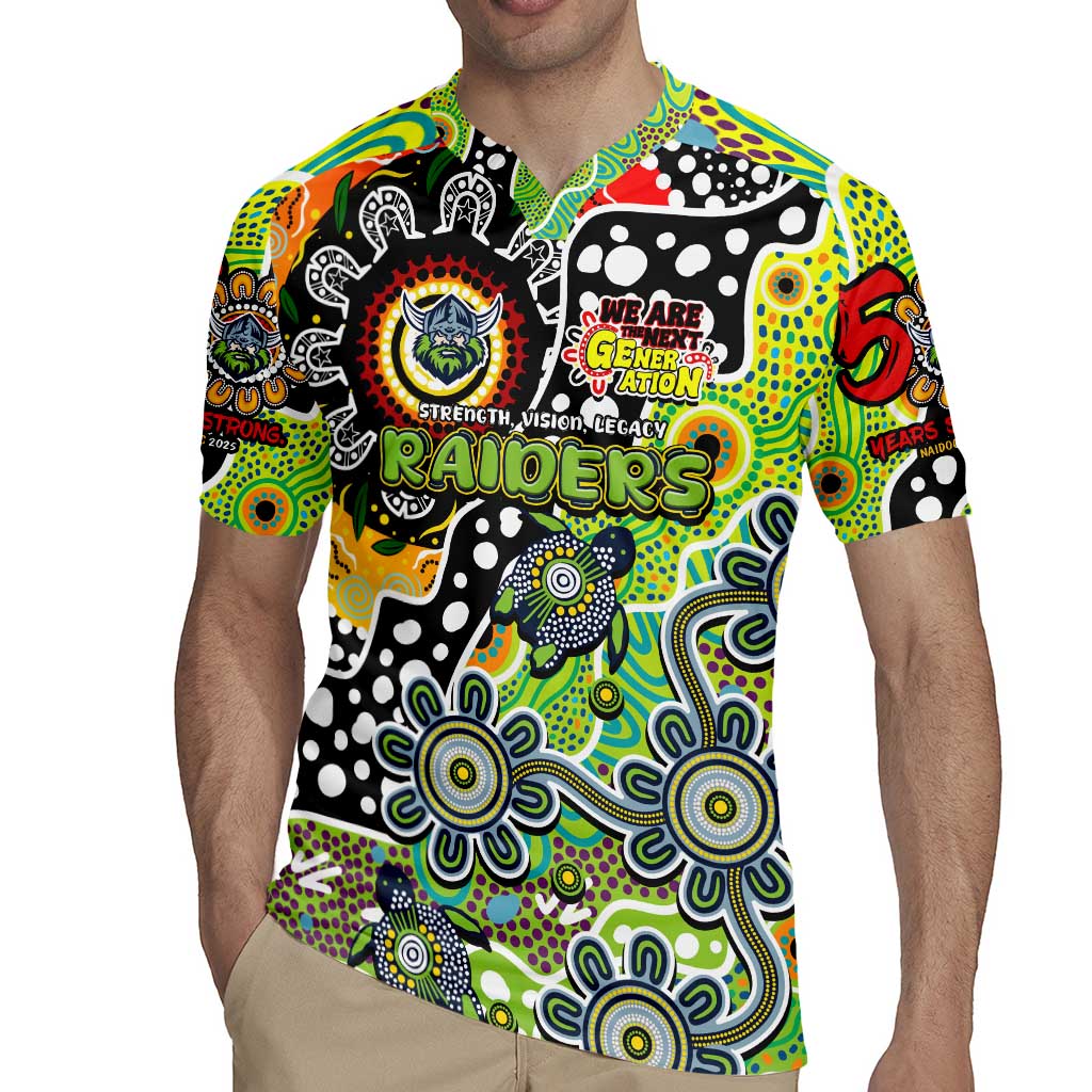 Personalised Raiders NRL Celebrating 50 Years of Naidoc Rugby Jersey NAIDOC Week 2025 Aboriginal