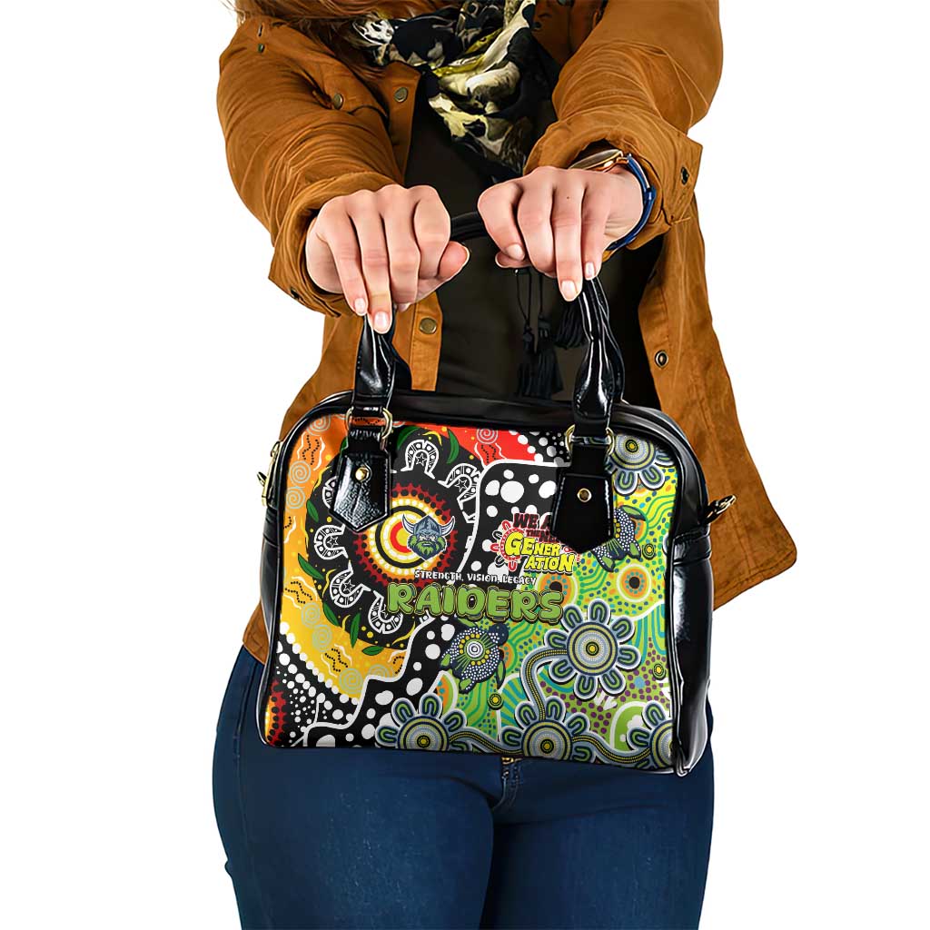 Raiders NRL Celebrating 50 Years of Naidoc Shoulder Handbag NAIDOC Week 2025 Aboriginal