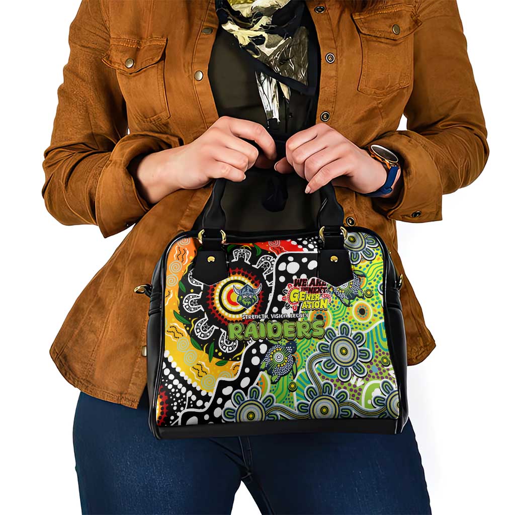 Raiders NRL Celebrating 50 Years of Naidoc Shoulder Handbag NAIDOC Week 2025 Aboriginal