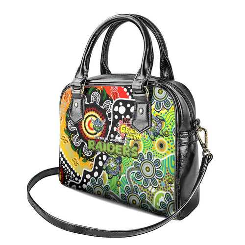 Raiders NRL Celebrating 50 Years of Naidoc Shoulder Handbag NAIDOC Week 2025 Aboriginal