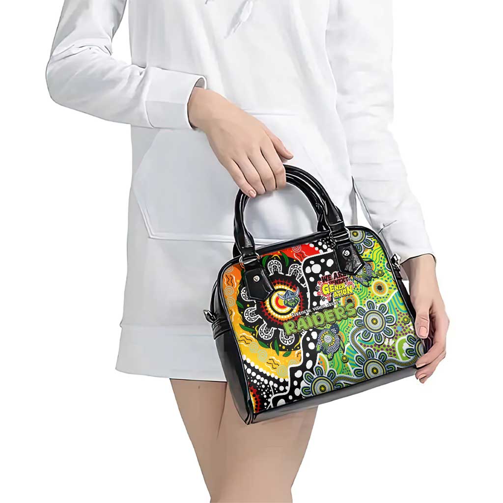 Raiders NRL Celebrating 50 Years of Naidoc Shoulder Handbag NAIDOC Week 2025 Aboriginal