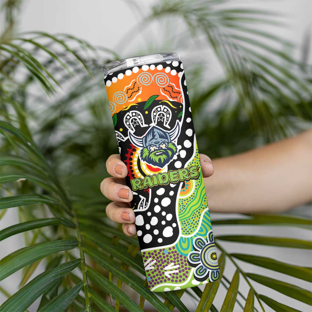 Raiders NRL Celebrating 50 Years of Naidoc Skinny Tumbler NAIDOC Week 2025 Aboriginal