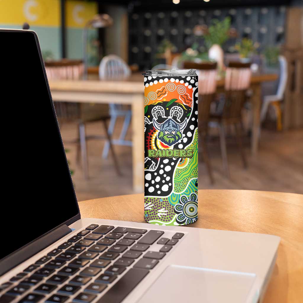 Raiders NRL Celebrating 50 Years of Naidoc Skinny Tumbler NAIDOC Week 2025 Aboriginal