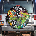 Raiders NRL Celebrating 50 Years of Naidoc Spare Tire Cover NAIDOC Week 2025 Aboriginal