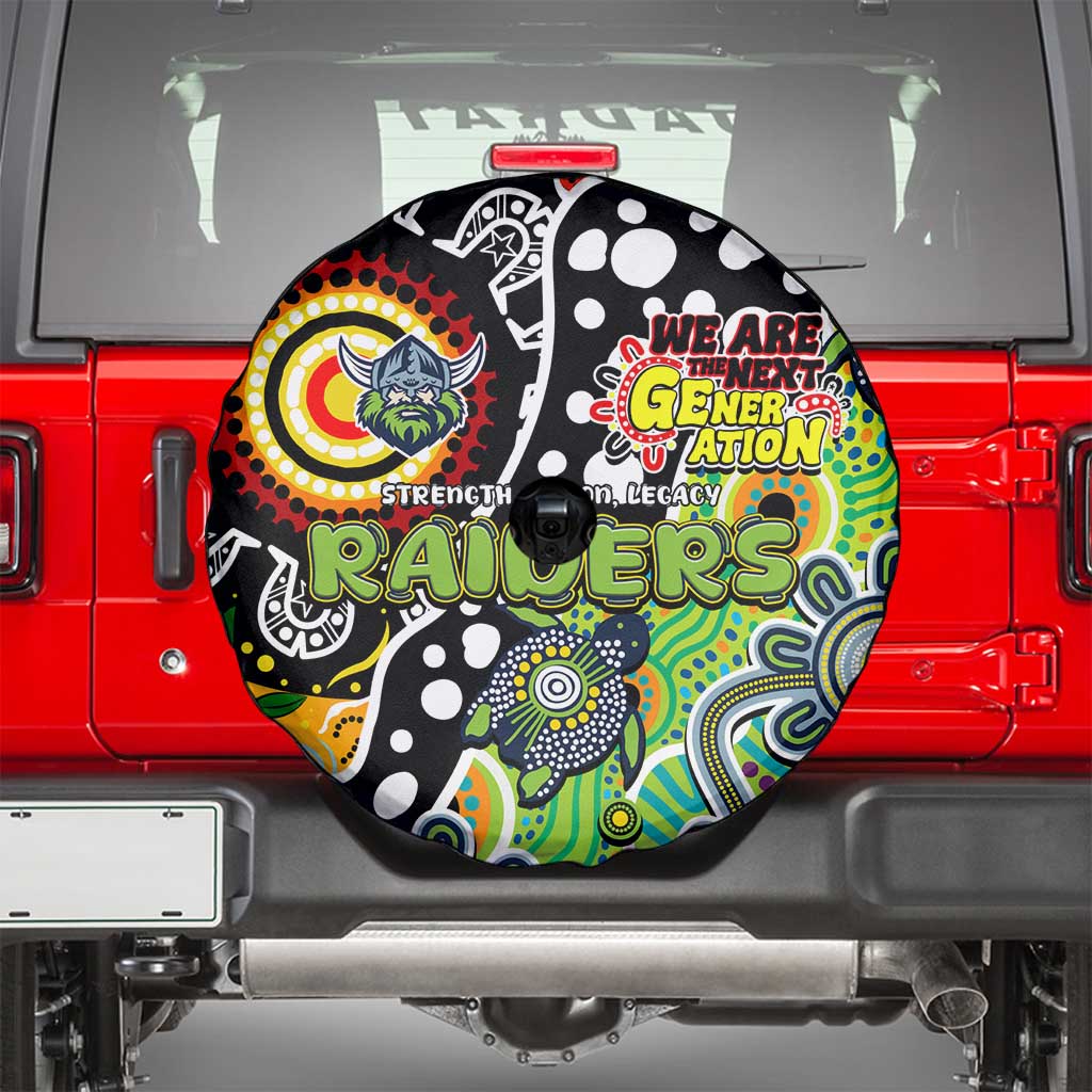 Raiders NRL Celebrating 50 Years of Naidoc Spare Tire Cover NAIDOC Week 2025 Aboriginal