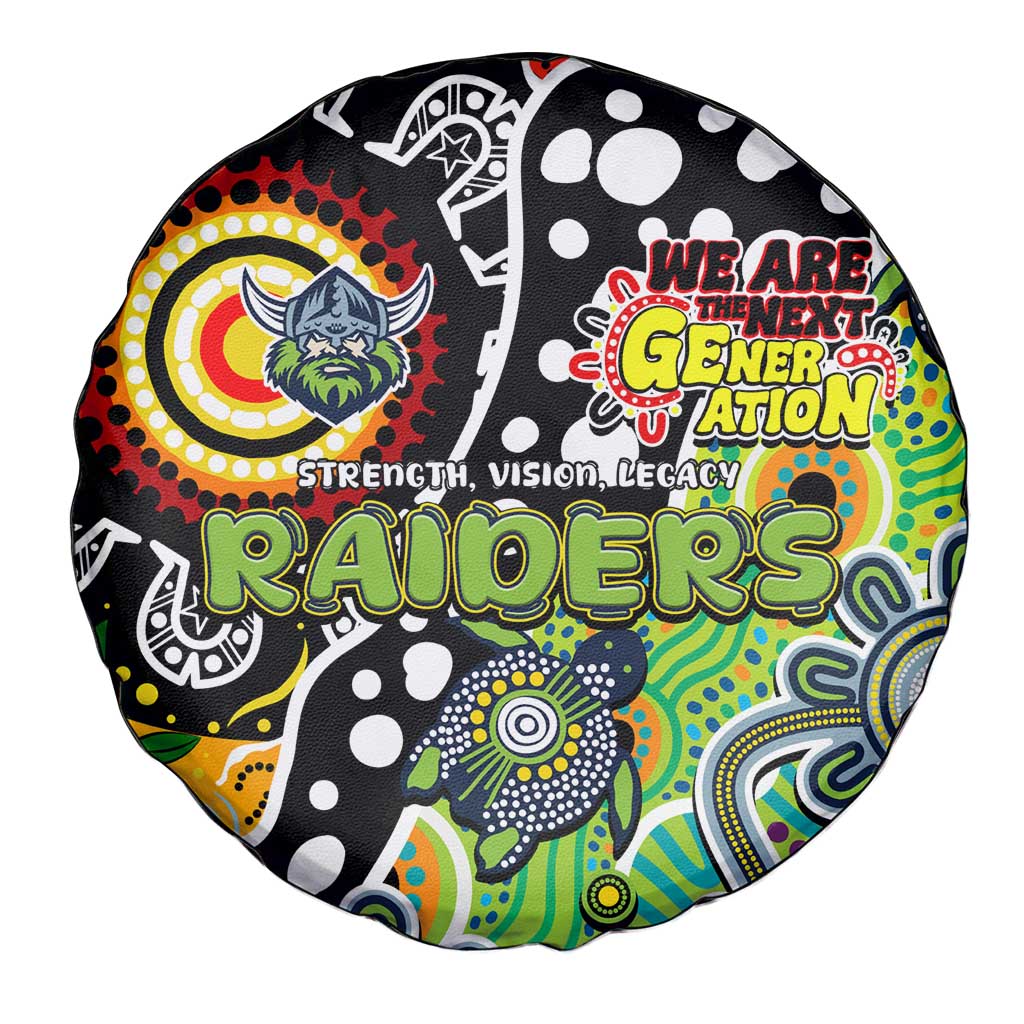 Raiders NRL Celebrating 50 Years of Naidoc Spare Tire Cover NAIDOC Week 2025 Aboriginal