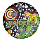 Raiders NRL Celebrating 50 Years of Naidoc Spare Tire Cover NAIDOC Week 2025 Aboriginal