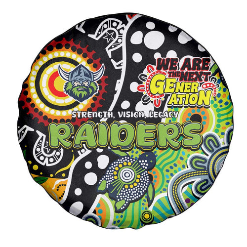 Raiders NRL Celebrating 50 Years of Naidoc Spare Tire Cover NAIDOC Week 2025 Aboriginal