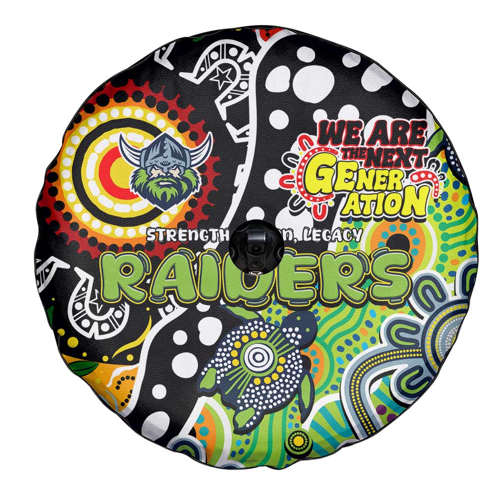 Raiders NRL Celebrating 50 Years of Naidoc Spare Tire Cover NAIDOC Week 2025 Aboriginal