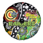 Raiders NRL Celebrating 50 Years of Naidoc Spare Tire Cover NAIDOC Week 2025 Aboriginal