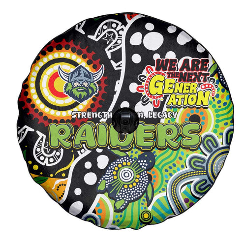 Raiders NRL Celebrating 50 Years of Naidoc Spare Tire Cover NAIDOC Week 2025 Aboriginal