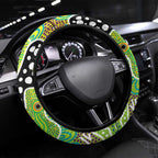 Raiders NRL Celebrating 50 Years of Naidoc Steering Wheel Cover NAIDOC Week 2025 Aboriginal