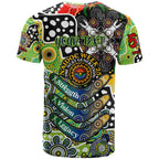 Personalised Raiders NRL Celebrating 50 Years of Naidoc T Shirt NAIDOC Week 2025 Aboriginal