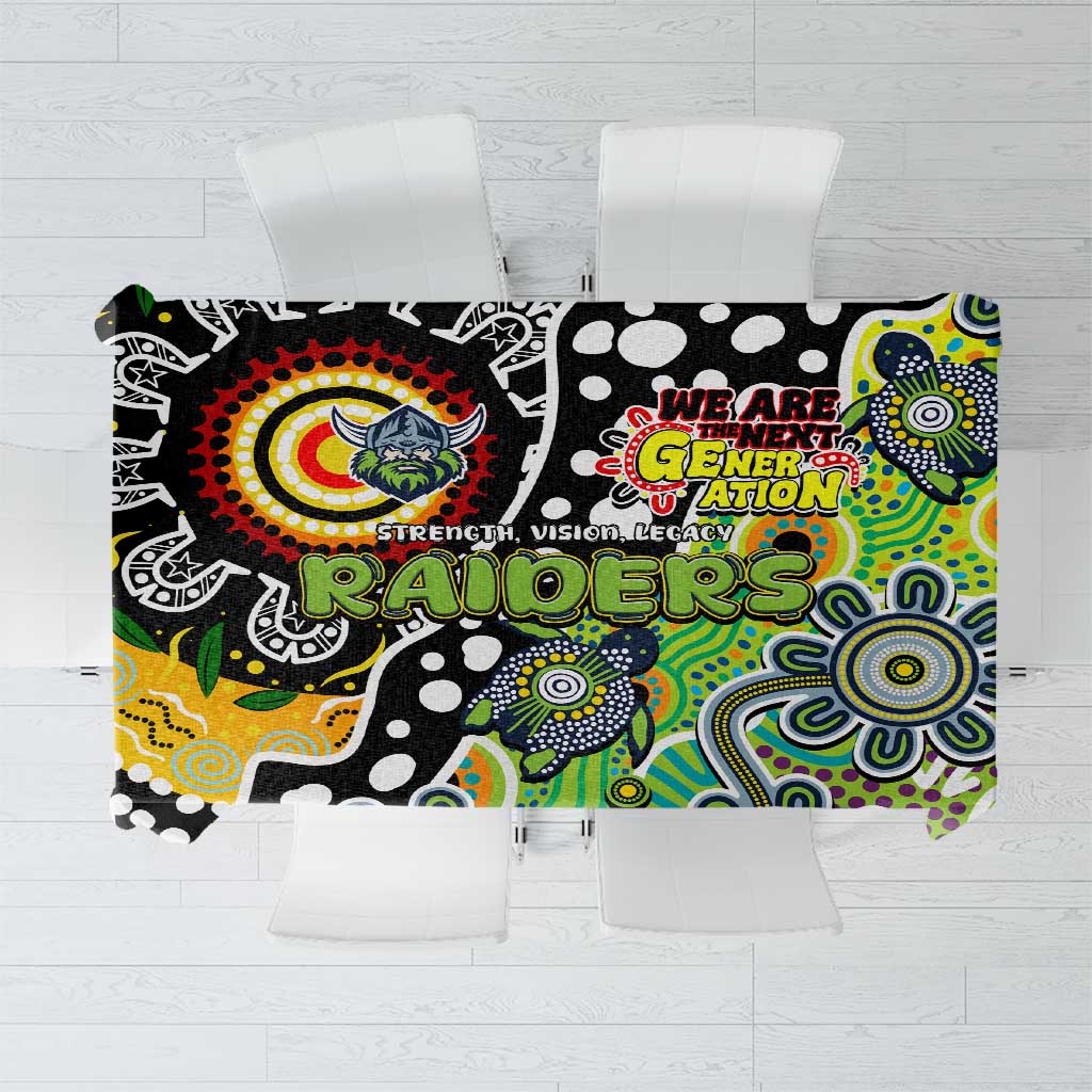 Raiders NRL Celebrating 50 Years of Naidoc Tablecloth NAIDOC Week 2025 Aboriginal
